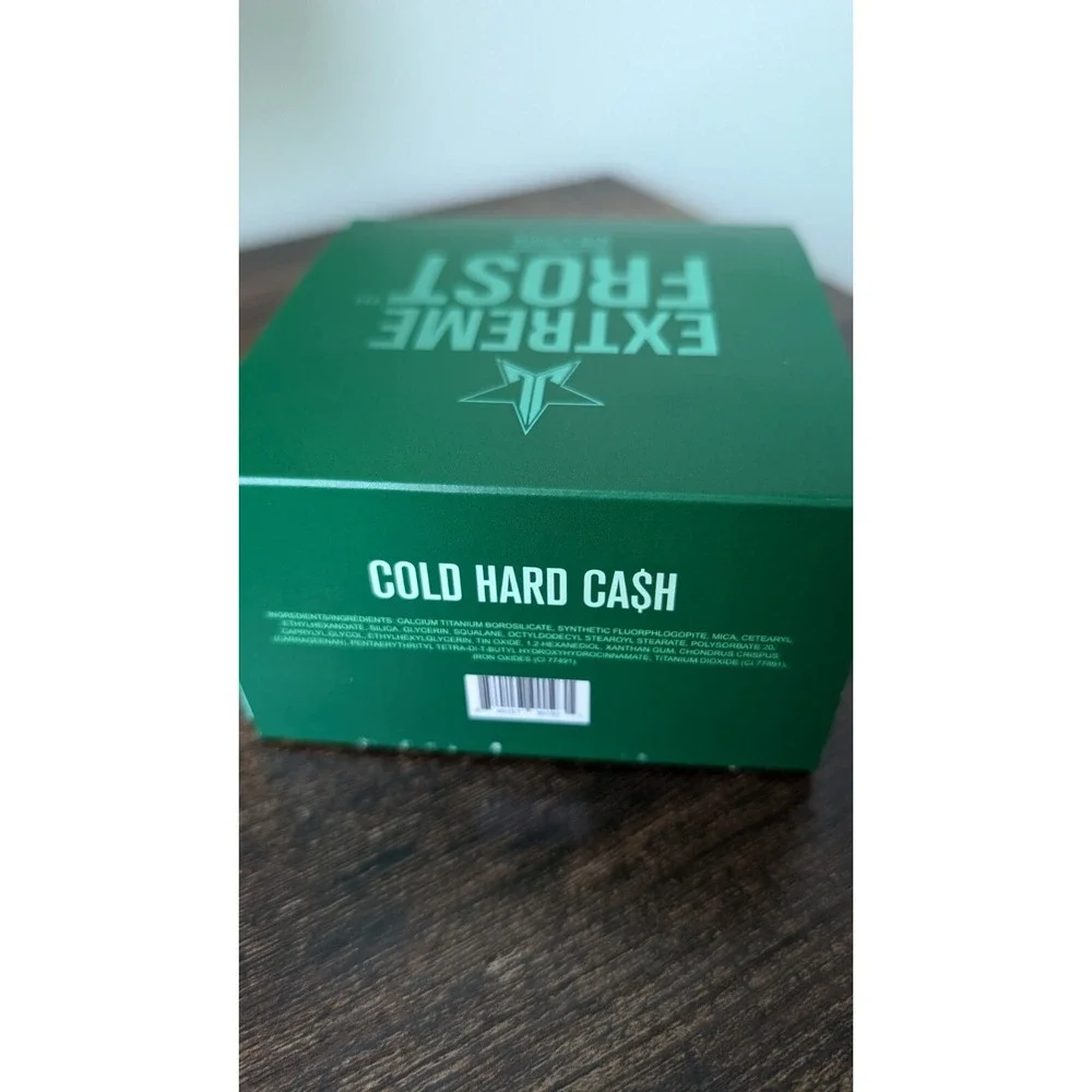 Jeffree Star Extreme Frost Highlighting Powder Cold Hard Cash NIB Gold Shimmer